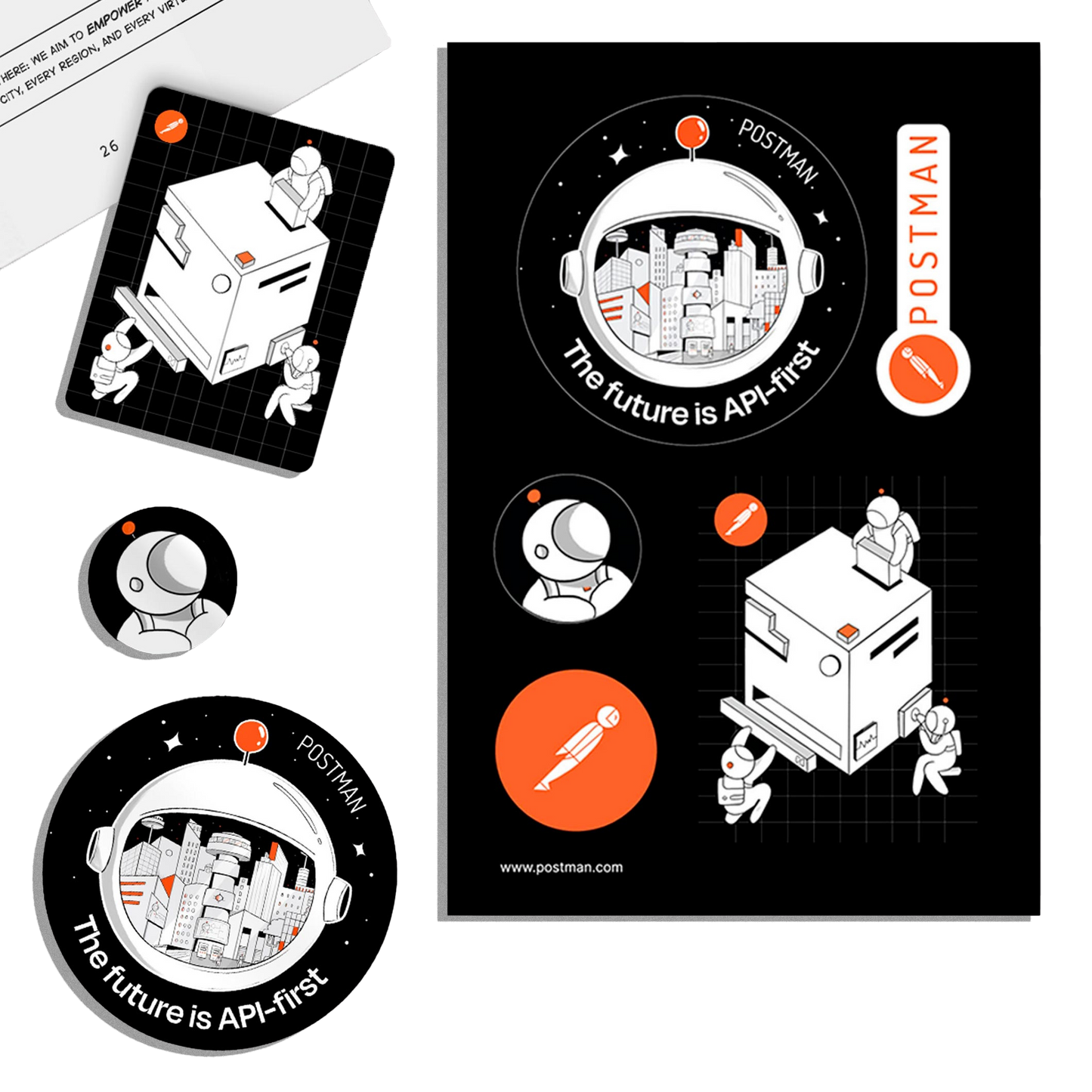 API-FIRST Sticker Sheet