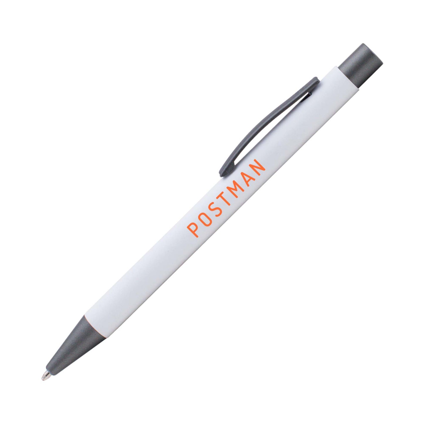 Bowie White/Grey Metal Pen