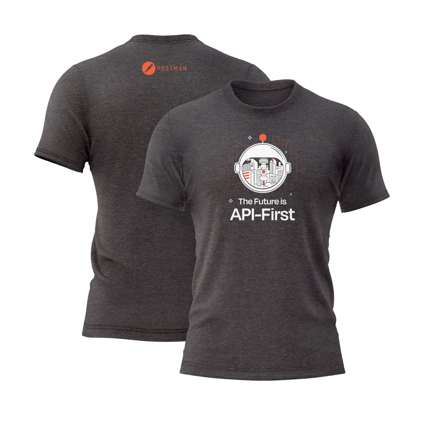 Postman API-FIRST T-Shirt, Grey